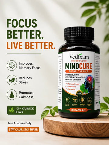 MINDCURE Daily Mental Wellness Health Support for Men & Women
